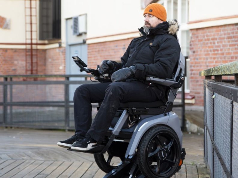 LIDAR sähköpyörätuoli