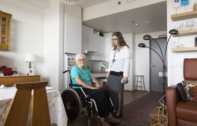 Yhteisöllisyyttä sukupolvien korttelissa